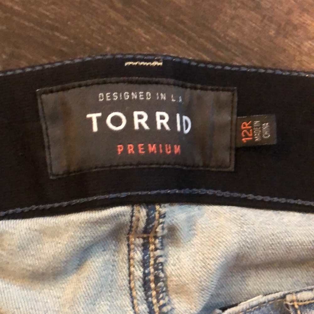 Torrid Size 12regular Premium Bombshell Skinny Je… - image 3